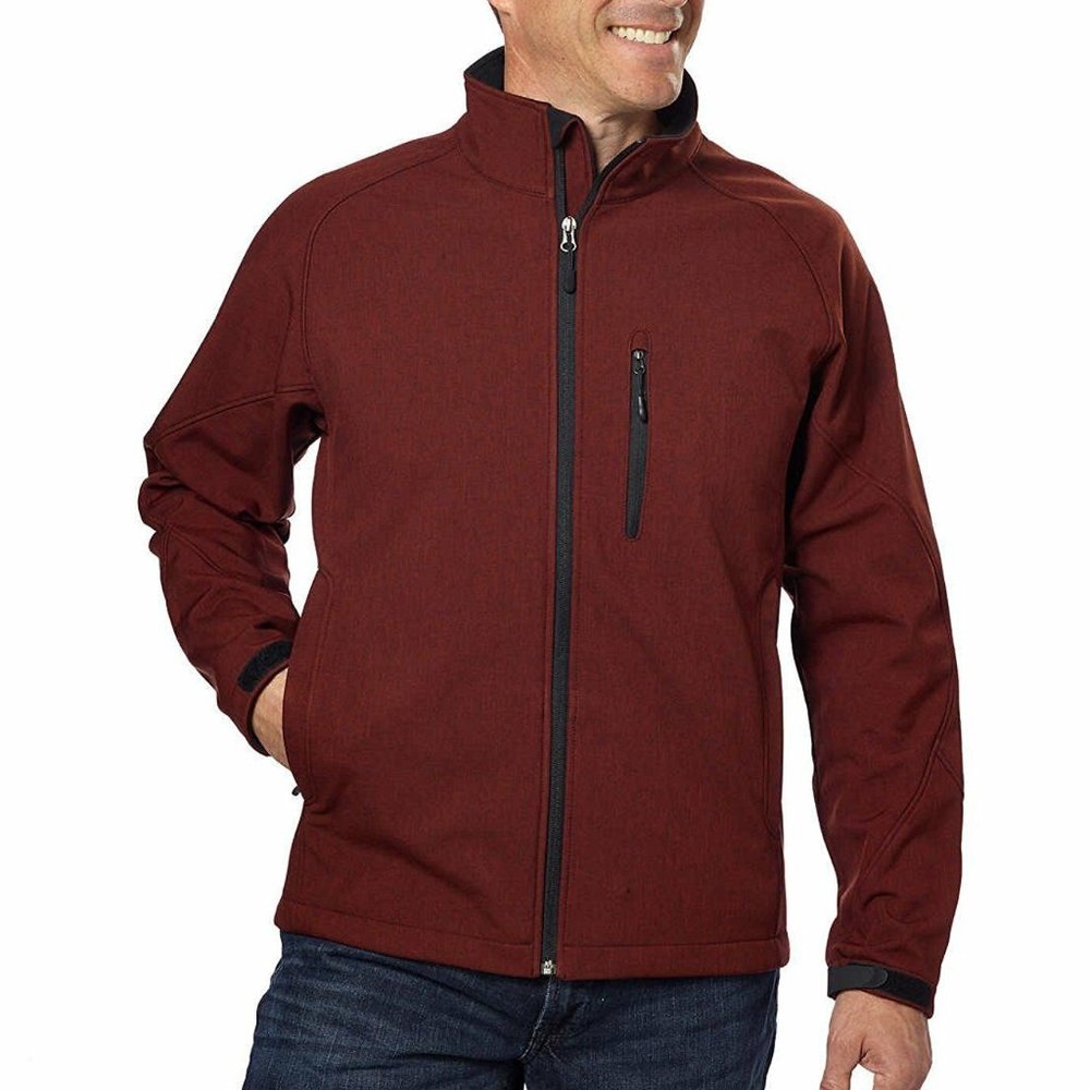 Mens Kirkland Softshell Jacket RED XXL